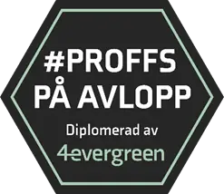 #Proffs på avlopp, diplomerad av 4evergreen